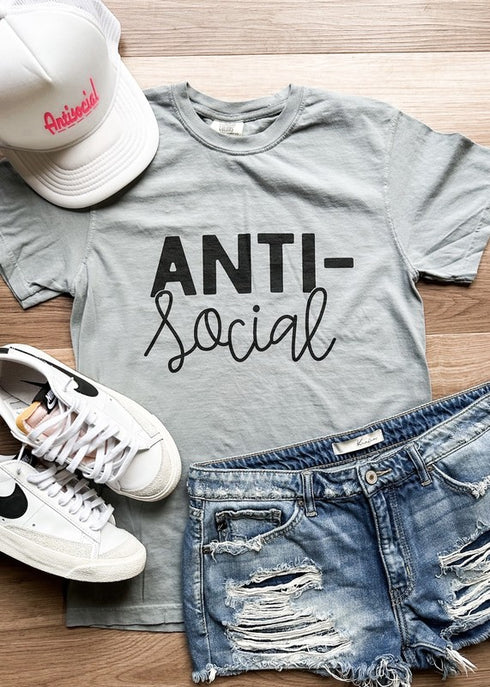 Anti-Social Graphic Tee