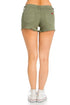 Olive Ripped Short