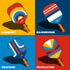 PREORDER: Pickleball Doubles Set in Assorted Prints
