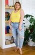 Isabella Paint Splatter Boyfriend Jeans