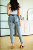 Talulla Bleach Splash Button Fly Destroyed Skinny Jeans