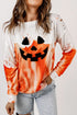 Halloween Theme Round Neck Sweatshirt