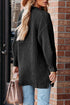 Full Size Button-Up V-Neck Long Sleeve Cardigan
